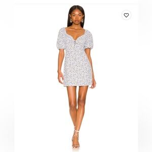 Revolve More to Come Floral Puff Sleeve Dress